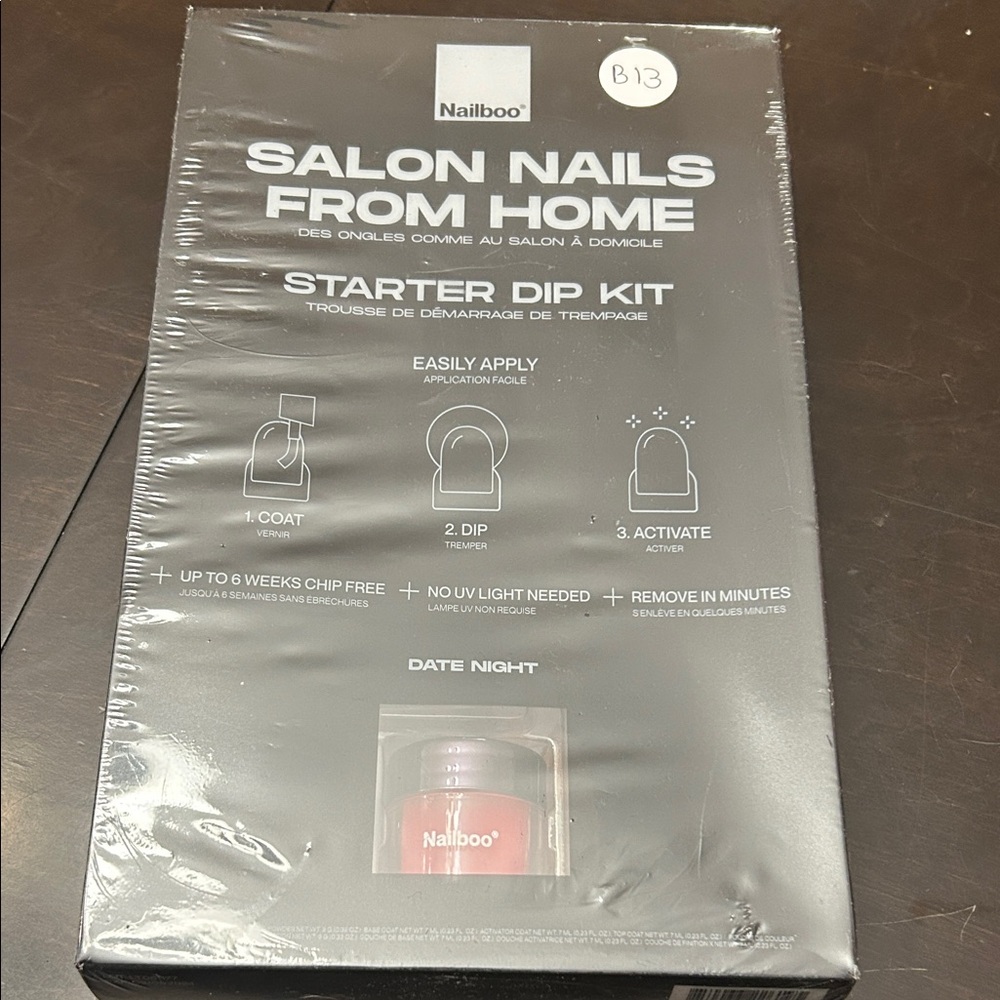 Nailboo Salon Nails From Home Starter Dip Kit - Date Night